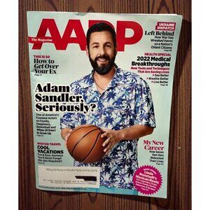 AARP The Magazine October November 2022 Adam Sandler Cover Health & Travel Focus
